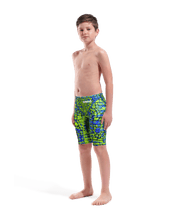 ARENA BOYS POWERSKIN ST NEXT SNAKESKIN JAMMER - Green