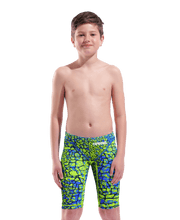 ARENA BOYS POWERSKIN ST NEXT SNAKESKIN JAMMER - Green