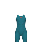 ARENA GIRLS POWERSKIN IMPULSO JADE AURA OPEN BACK KNEESUIT - Green