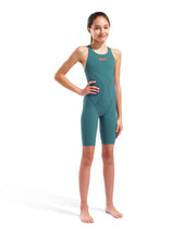 ARENA GIRLS POWERSKIN IMPULSO JADE AURA OPEN BACK KNEESUIT - Green