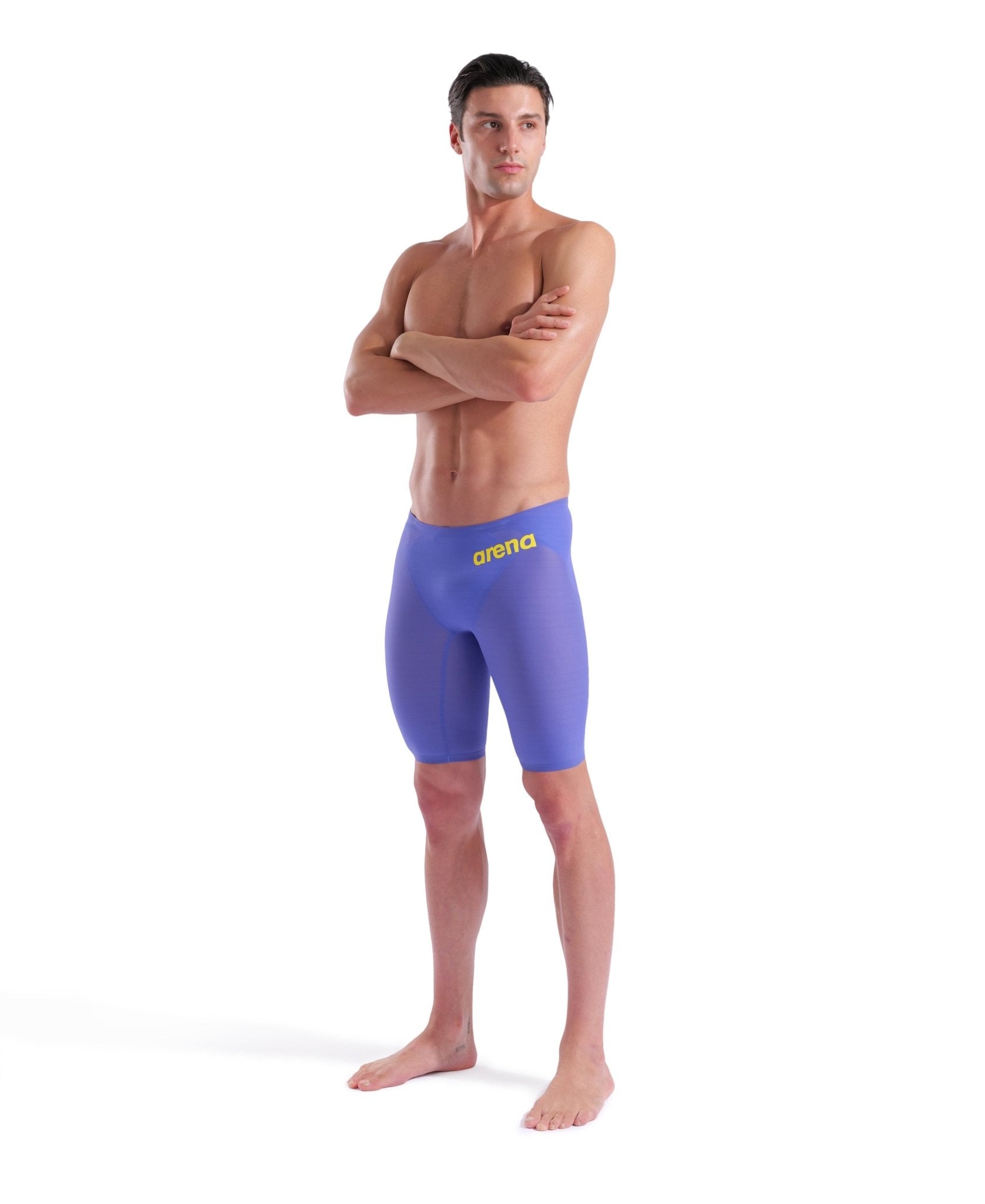 ARENA MENS POWERSKIN ECLIPSE GLARE CARBON AIR² JAMMER - Blue