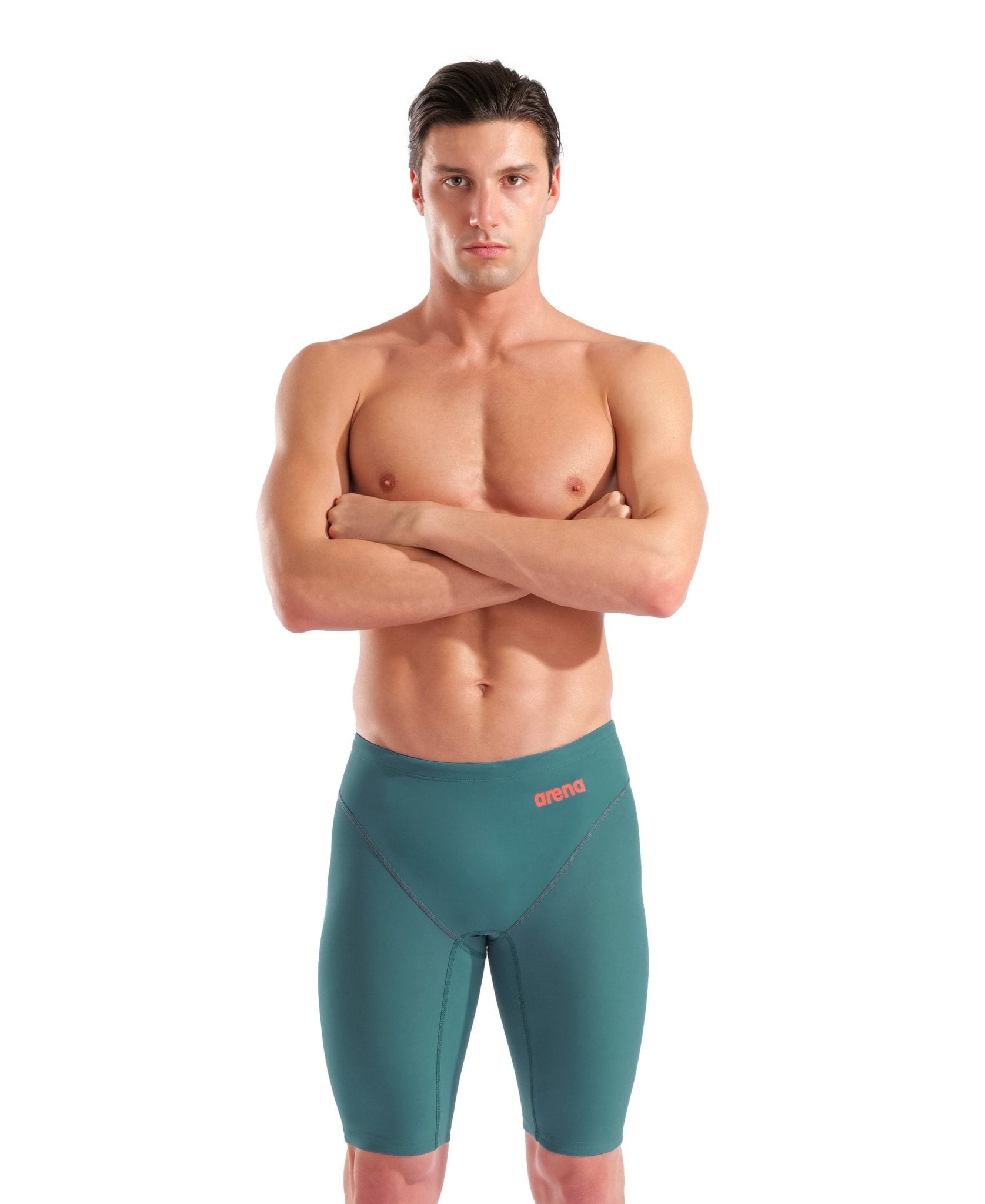 ARENA MENS POWERSKIN IMPULSO JADE AURA JAMMER - Green