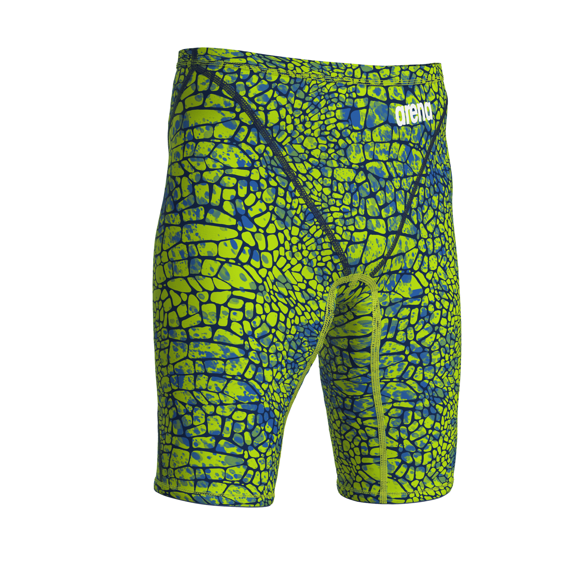 ARENA MENS POWERSKIN ST NEXT SNAKESKIN JAMMER - Green
