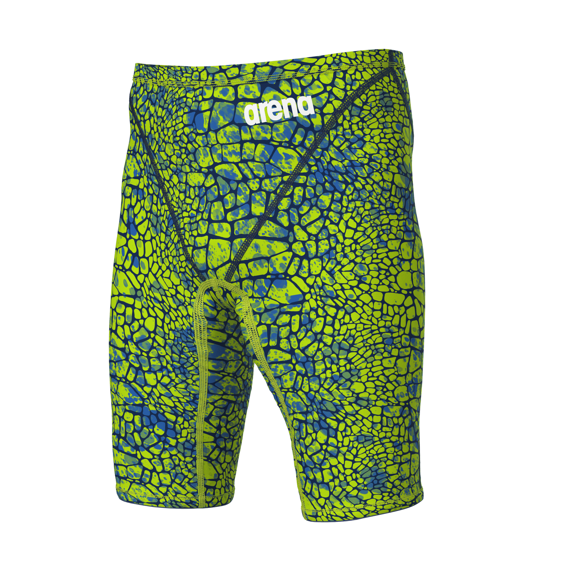 ARENA MENS POWERSKIN ST NEXT SNAKESKIN JAMMER - Green