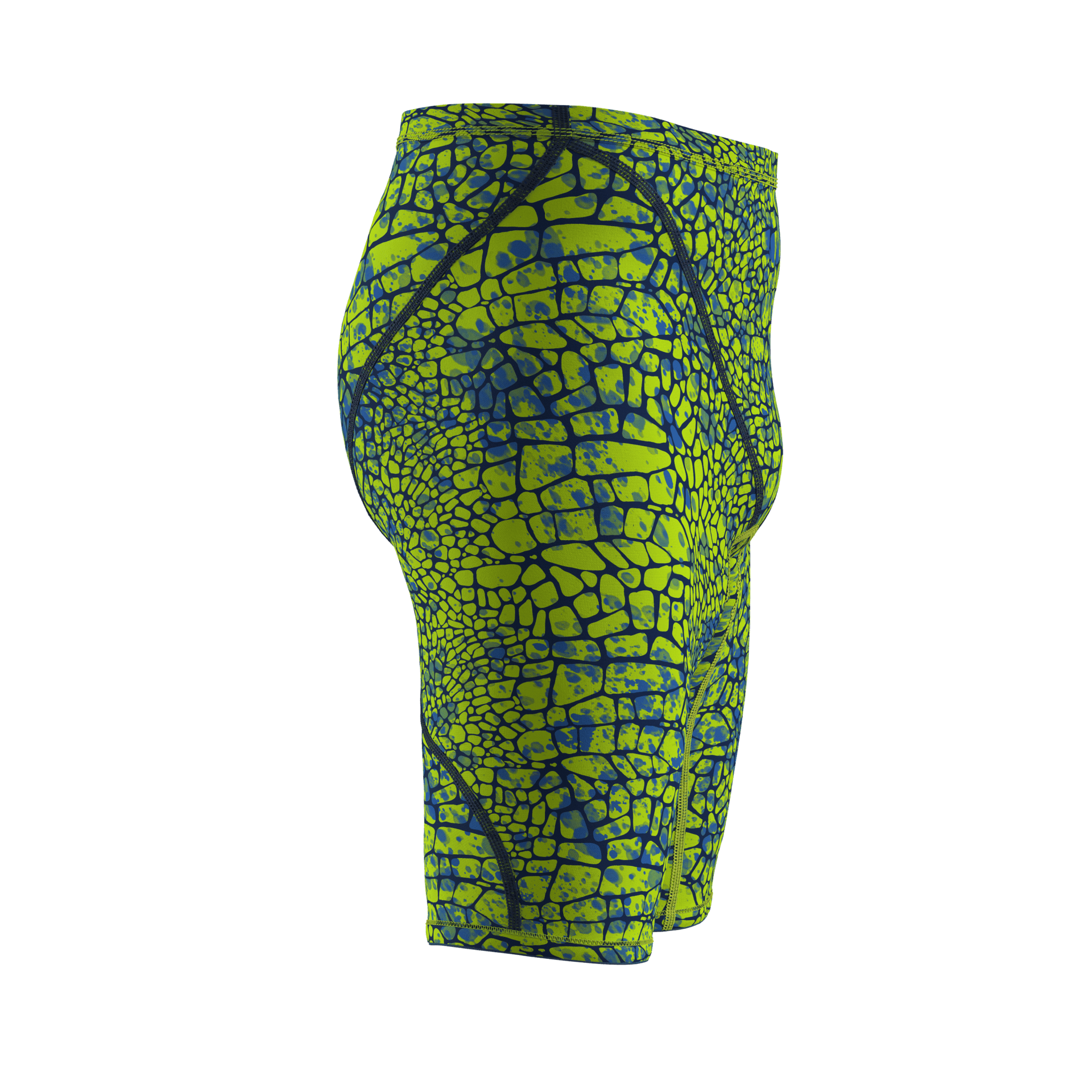 ARENA MENS POWERSKIN ST NEXT SNAKESKIN JAMMER - Green