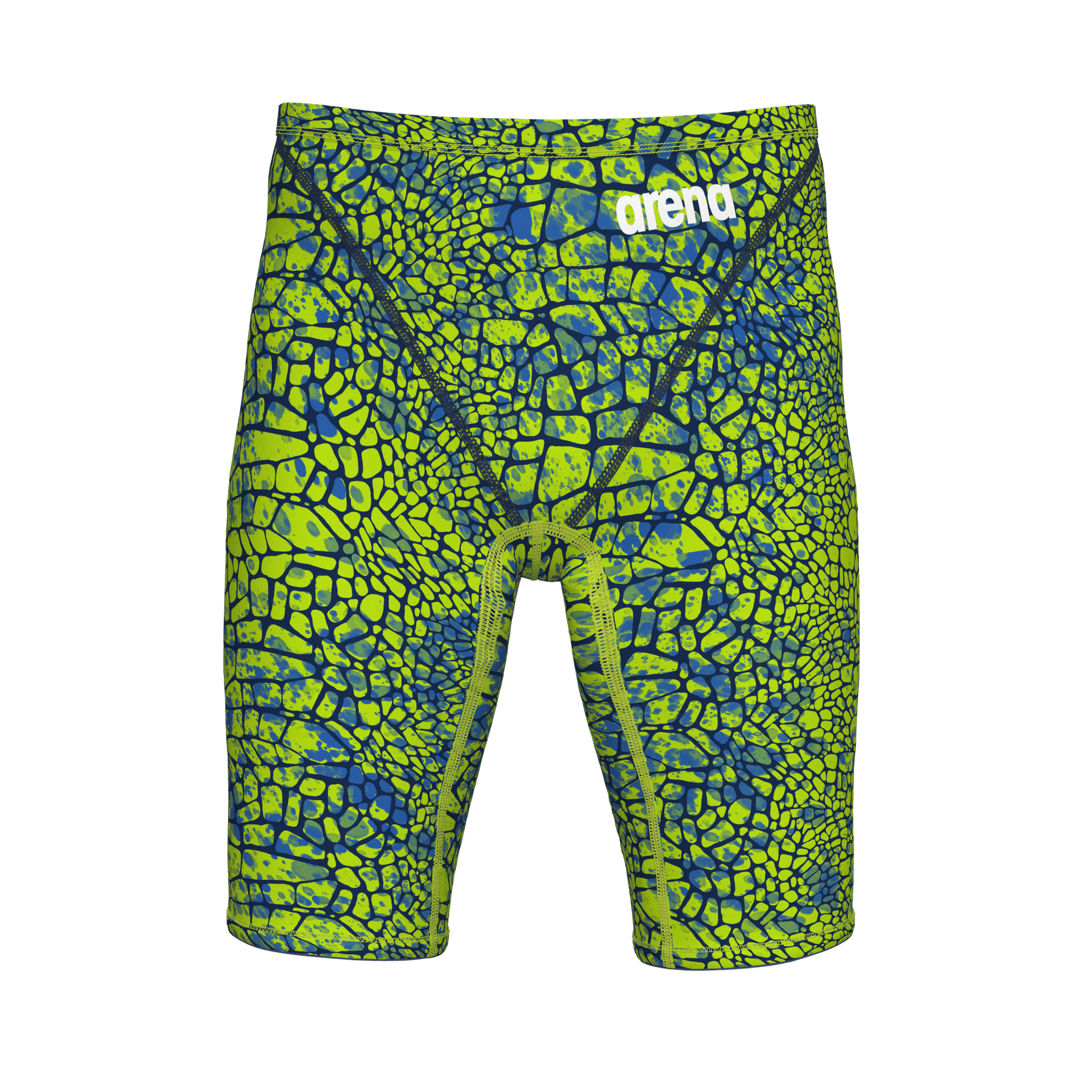 ARENA MENS POWERSKIN ST NEXT SNAKESKIN JAMMER - Green