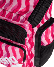 ARENA ONE GO BACKPACK 45L ALLOVER RIPPLE PRINT - Pink