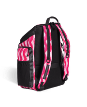 ARENA ONE GO BACKPACK 45L ALLOVER RIPPLE PRINT - Pink
