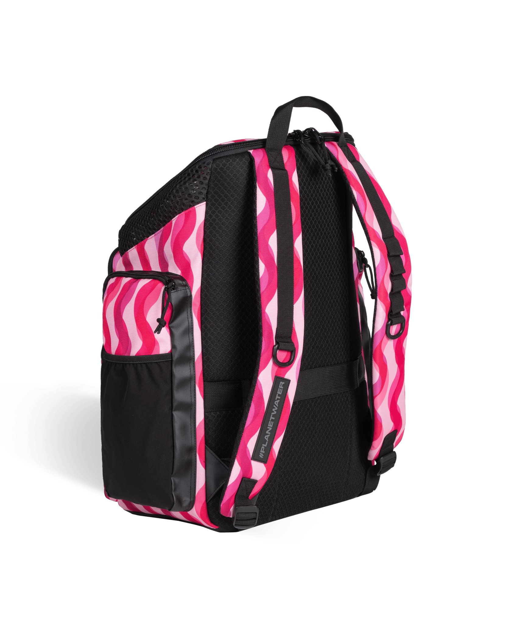 ARENA ONE GO BACKPACK 45L ALLOVER RIPPLE PRINT - Pink