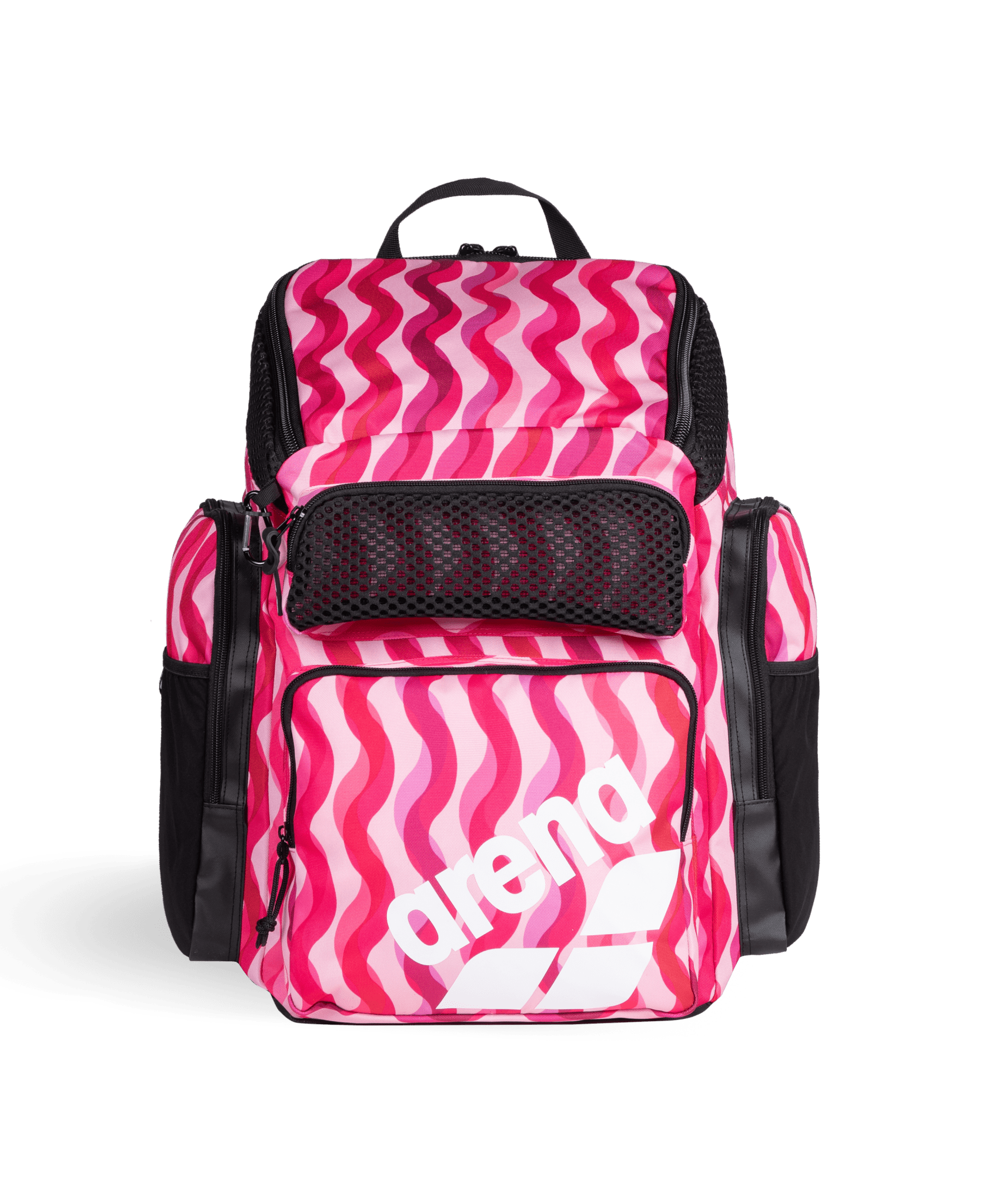 ARENA ONE GO BACKPACK 45L ALLOVER RIPPLE PRINT - Pink