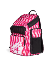 ARENA ONE GO BACKPACK 45L ALLOVER RIPPLE PRINT - Pink