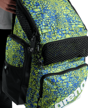 ARENA ONE GO BACKPACK 45L ALLOVER SNAKESKIN GREEN - Green