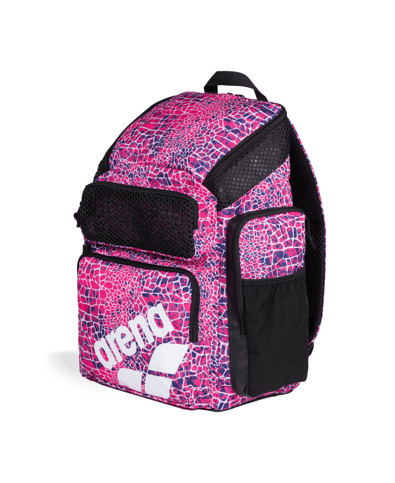 ARENA ONE GO BACKPACK 45L ALLOVER SNAKESKIN PINK - Pink