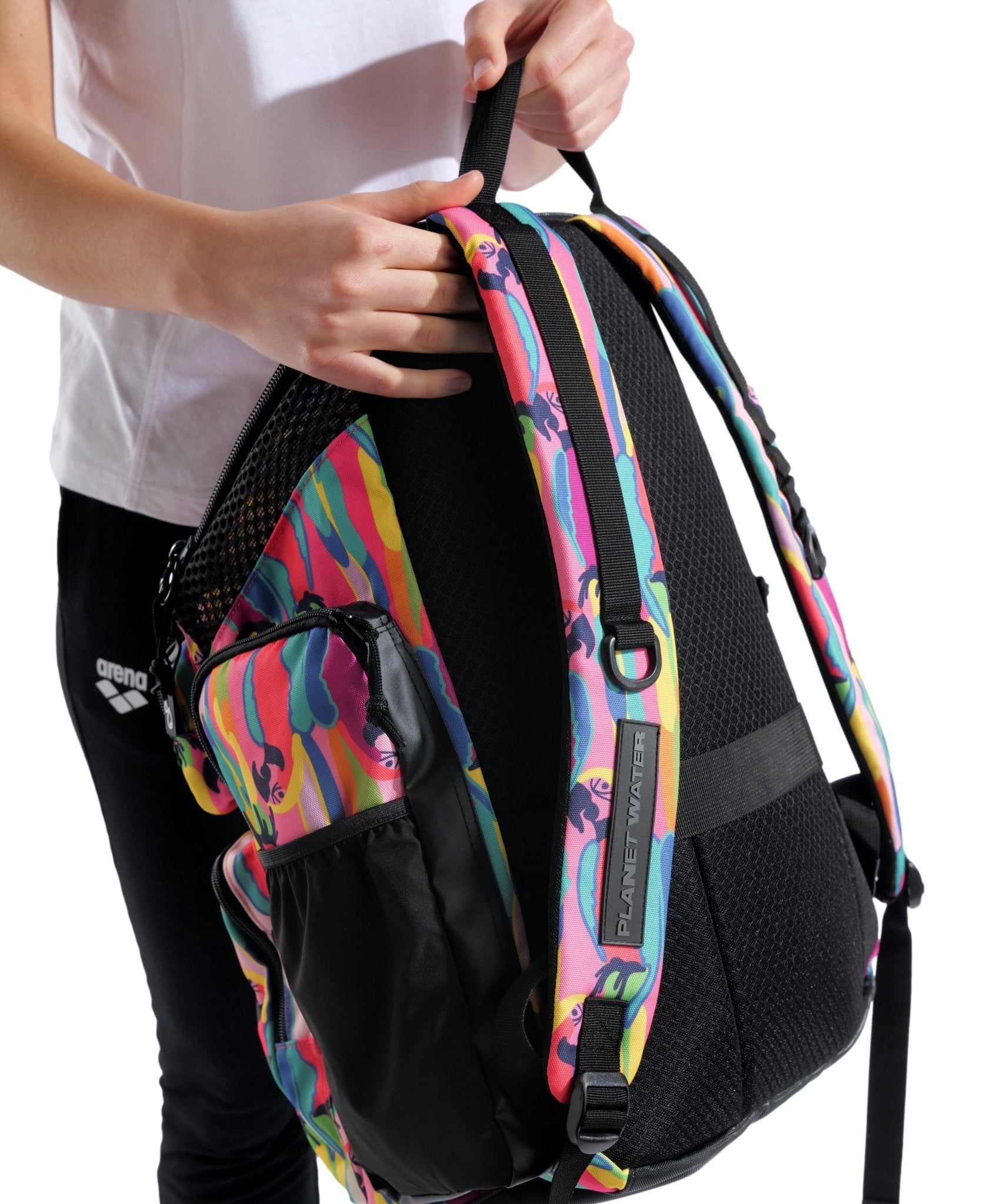 ARENA ONE GO BACKPACK 45L ALLOVER TROPICAL DELIGHT - Multicolour