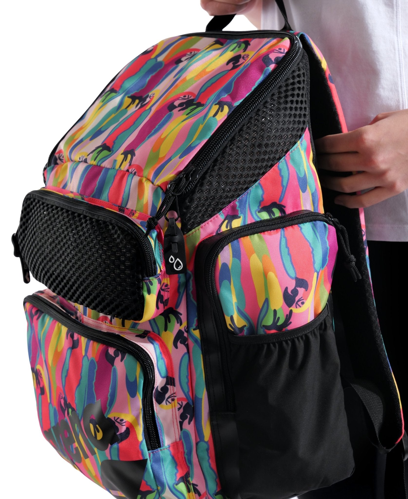 ARENA ONE GO BACKPACK 45L ALLOVER TROPICAL DELIGHT - Multicolour