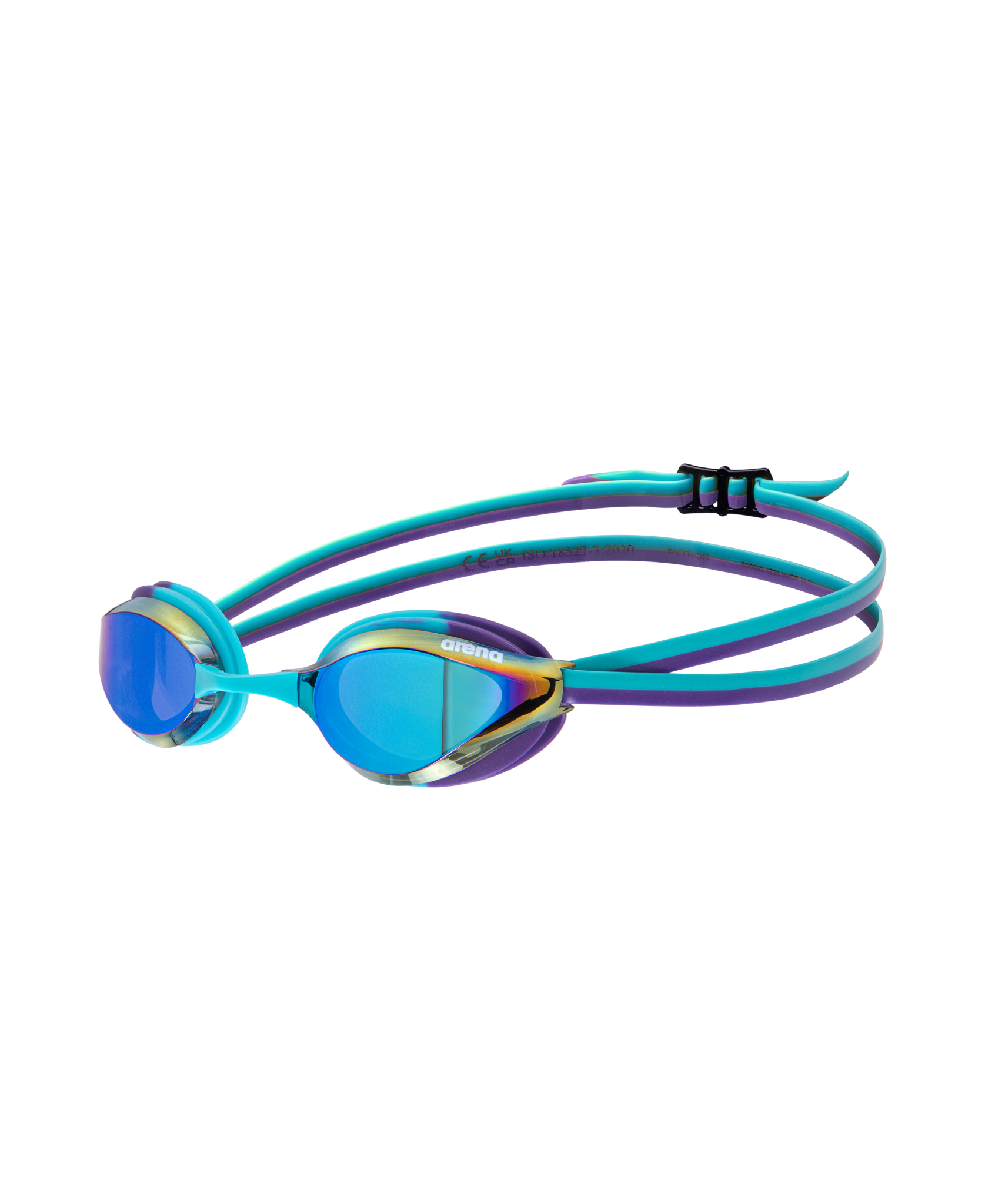 ARENA PYTHON MIRROR JUNIOR GOGGLES EMERALD LENSES