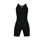 ARENA WOMENS POWERSKIN IMPULSO OPEN BACK KNEESUIT - Black