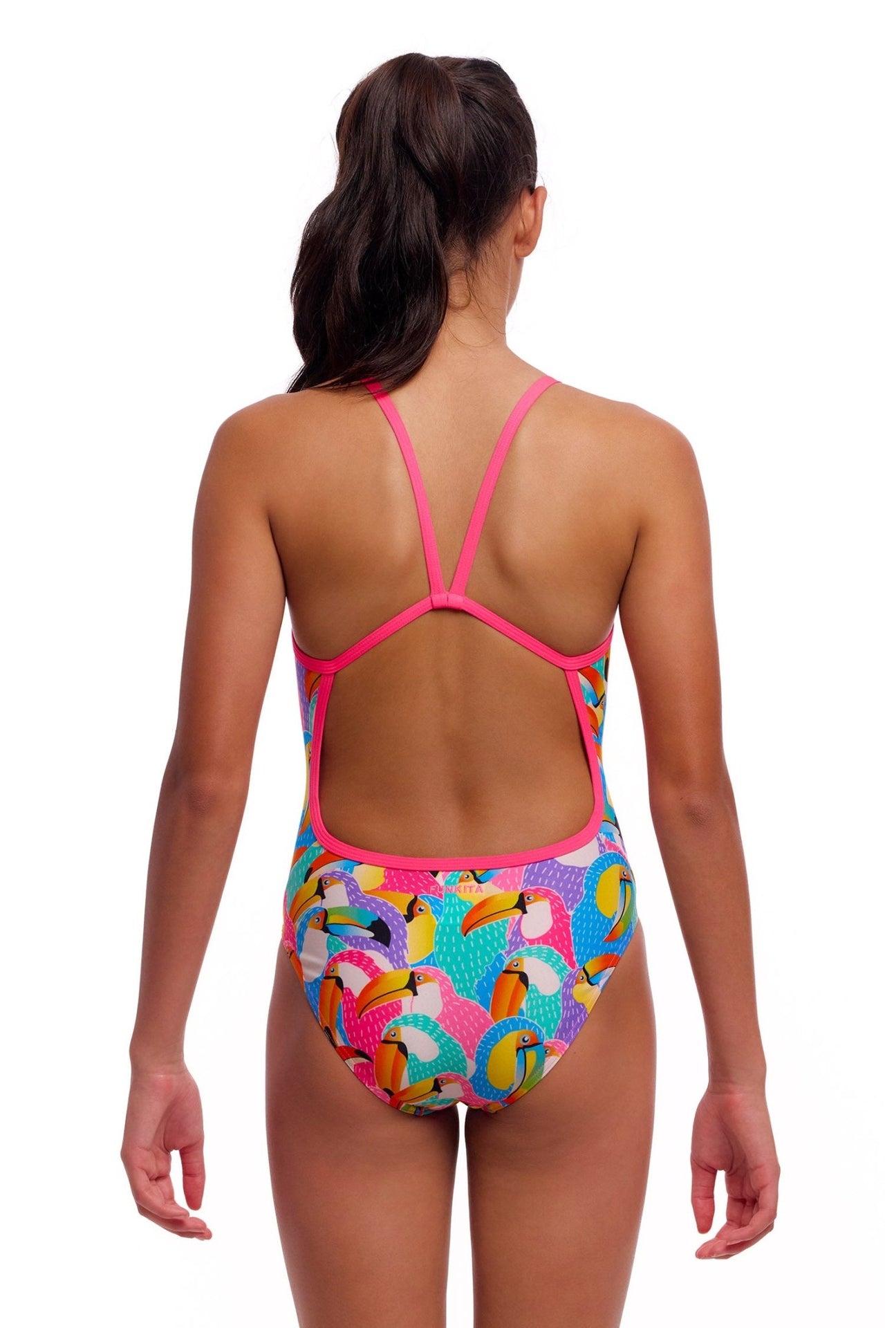 FUNKITA GIRLS TOU BY TOU SINGLE STRAP ONE PIECE - Multicolour
