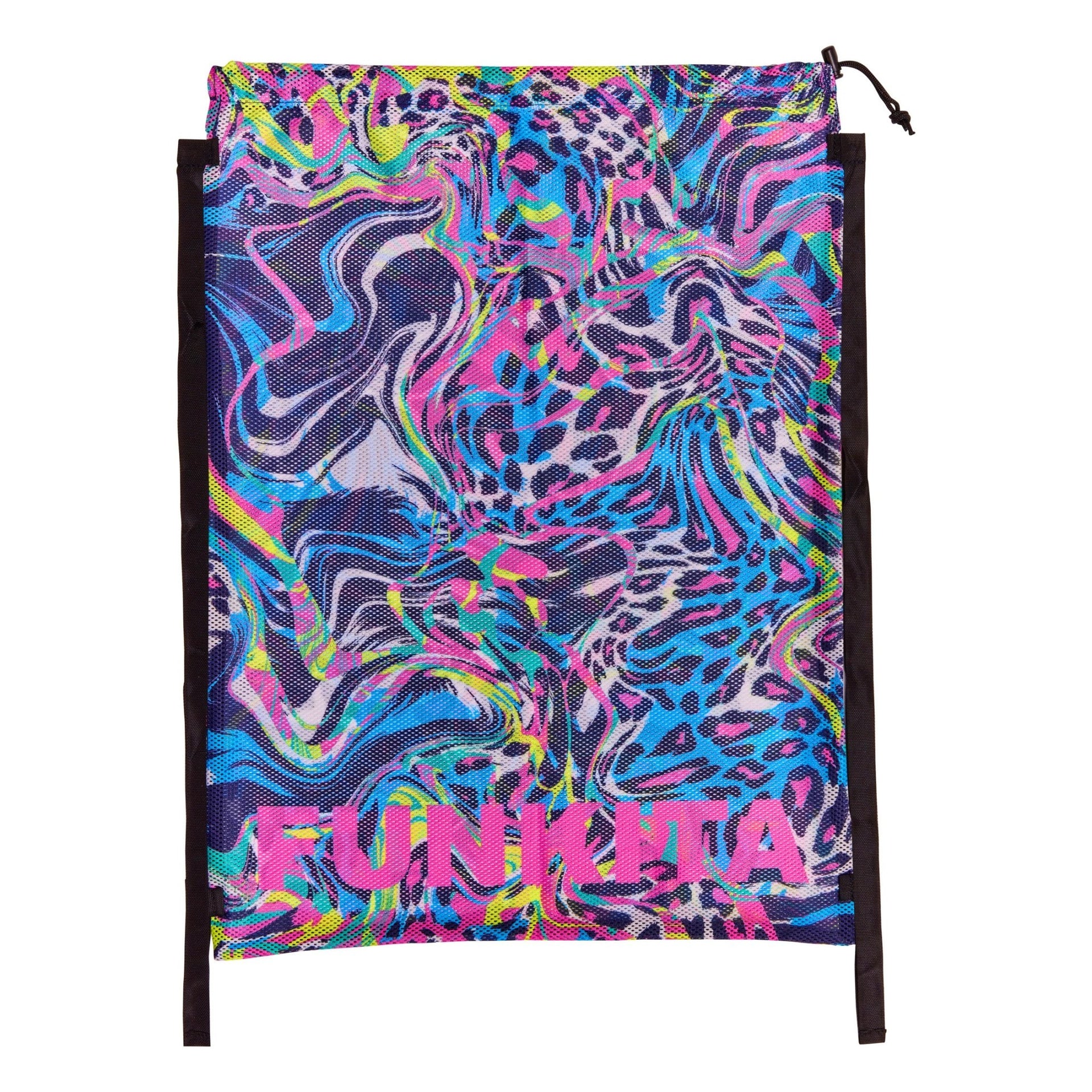 FUNKITA LOLLY LEOPARD MESH GEAR BAG - Multicolour