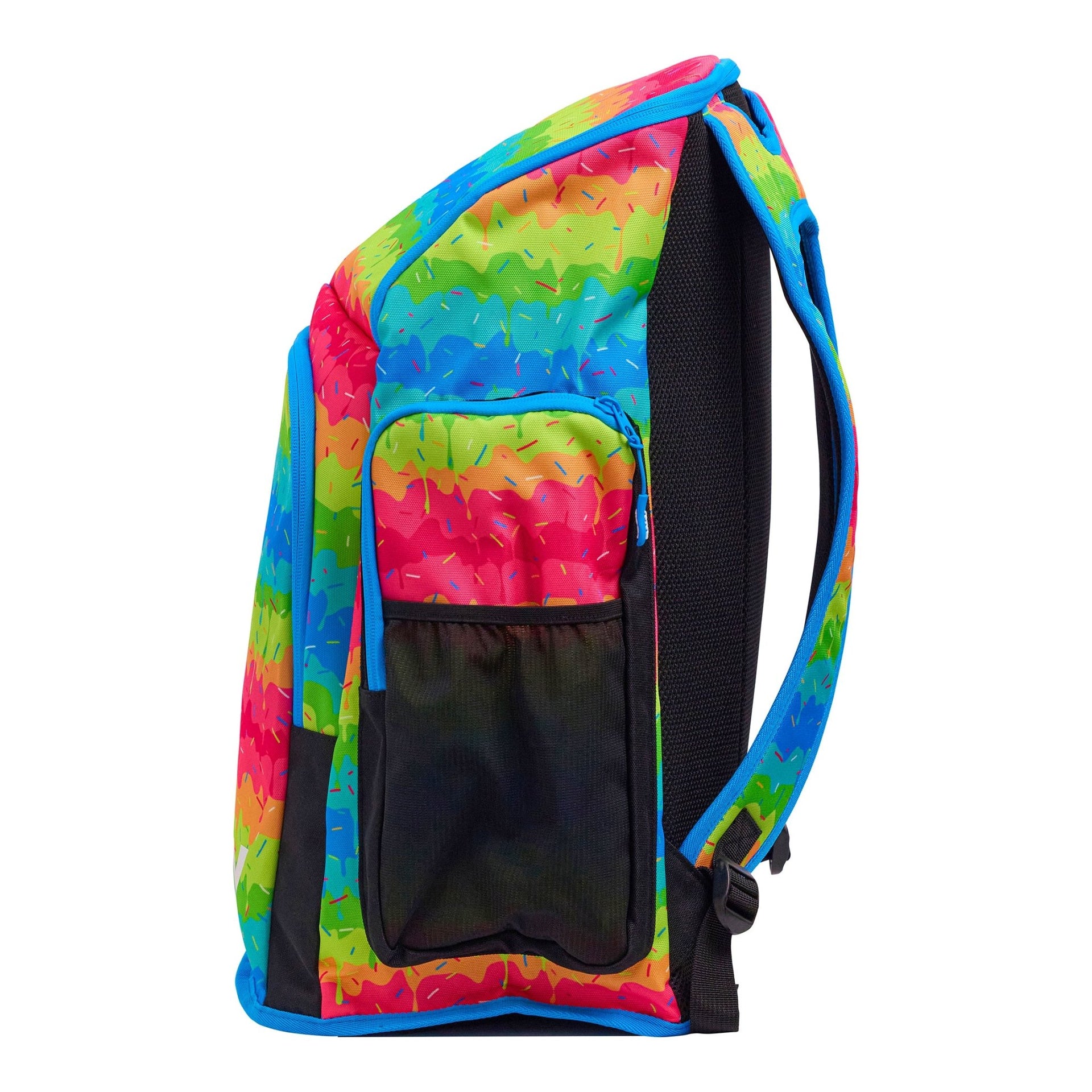 FUNKY MELTING MAYHEM SPACE CASE BACKPACK - Multicolour