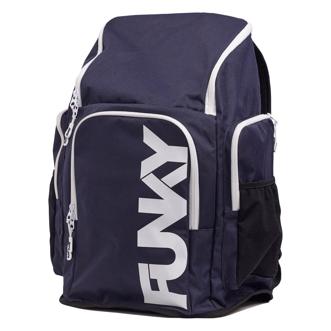 FUNKY STILL OCEAN SPACE CASE BACKPACK - Navy