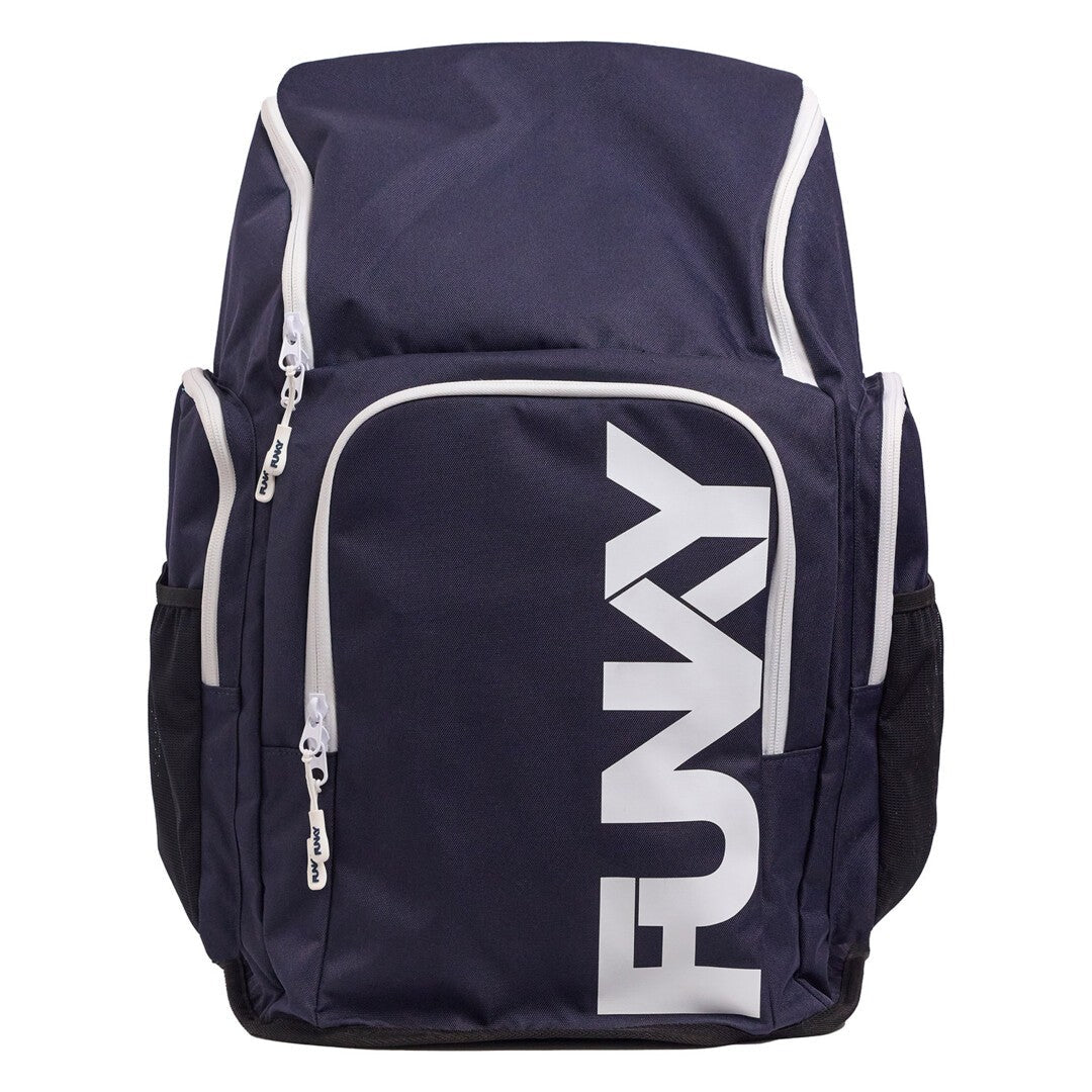 FUNKY STILL OCEAN SPACE CASE BACKPACK - Navy