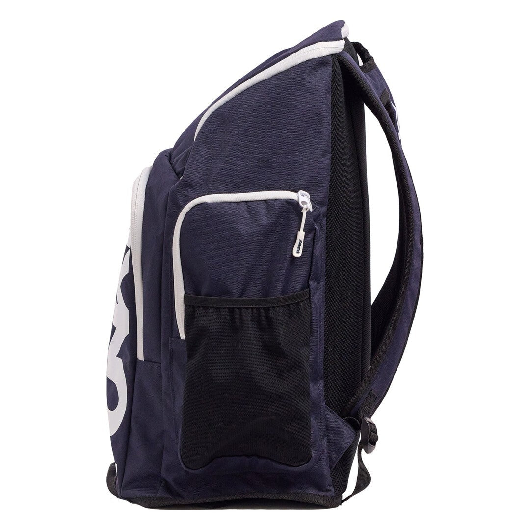 FUNKY STILL OCEAN SPACE CASE BACKPACK - Navy