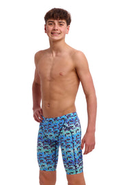 FUNKY TRUNKS BOYS JACK STACK TRAINING JAMMER - Blue