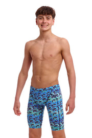 FUNKY TRUNKS BOYS JACK STACK TRAINING JAMMER - Blue