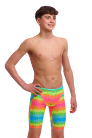 FUNKY TRUNKS BOYS MELTING MAYHEM TRAINING JAMMER - Multicolour