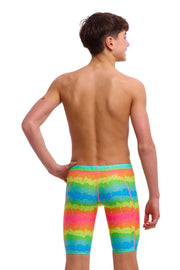 FUNKY TRUNKS BOYS MELTING MAYHEM TRAINING JAMMER - Multicolour