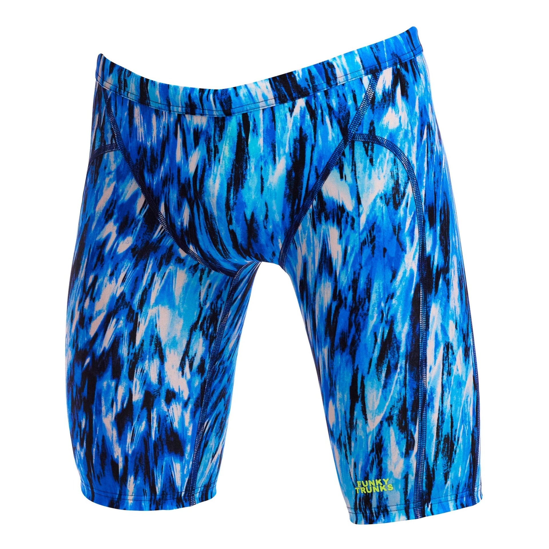 FUNKY TRUNKS BOYS WING STREAK TRAINING JAMMER - Blue