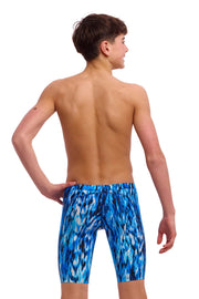 FUNKY TRUNKS BOYS WING STREAK TRAINING JAMMER - Blue