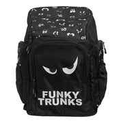 FUNKY TRUNKS EYE SPY SPACE CASE BACKPACK - Black