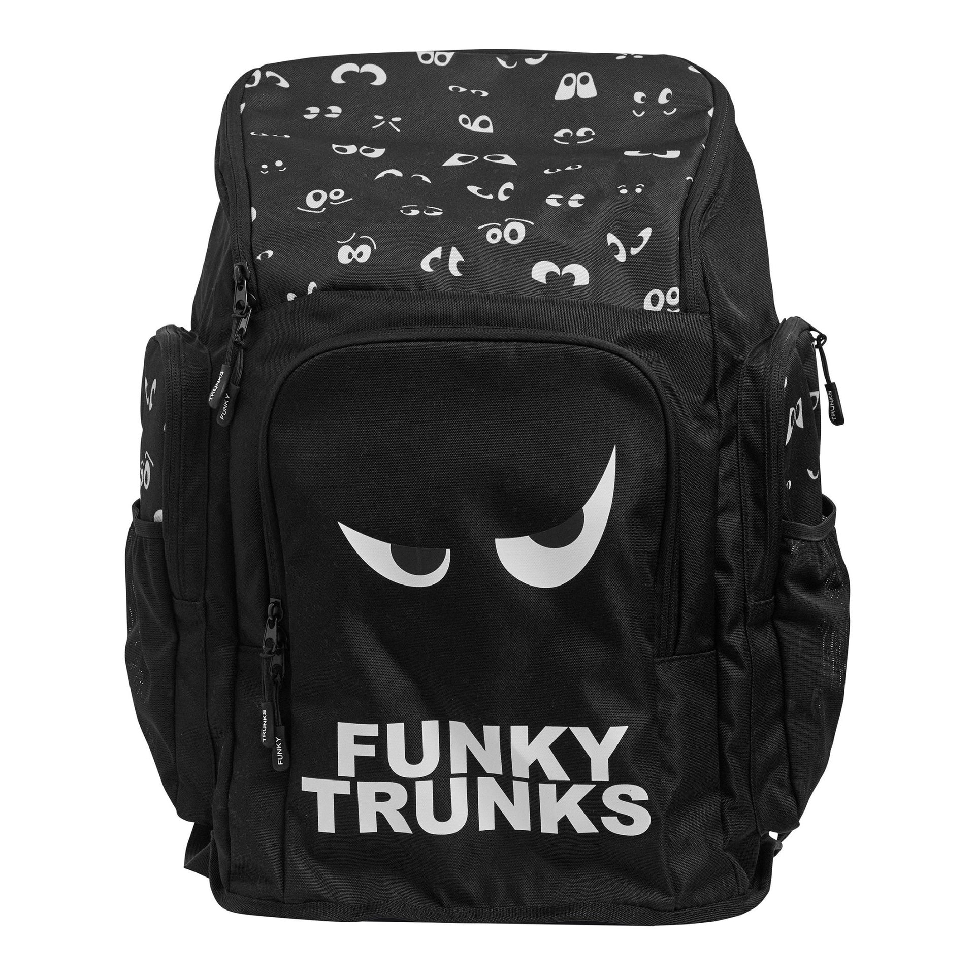 FUNKY TRUNKS EYE SPY SPACE CASE BACKPACK - Black
