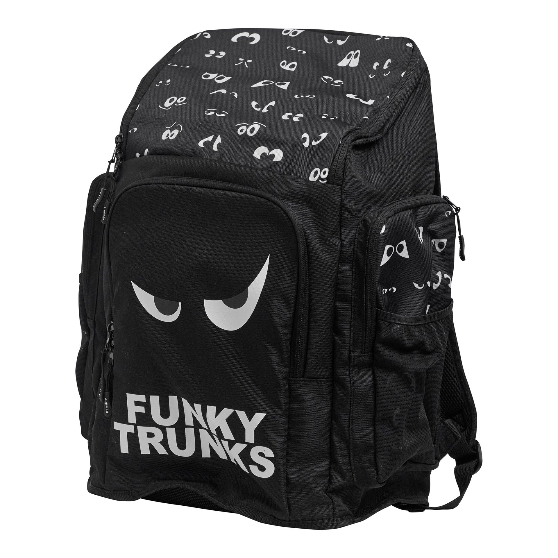 FUNKY TRUNKS EYE SPY SPACE CASE BACKPACK - Black