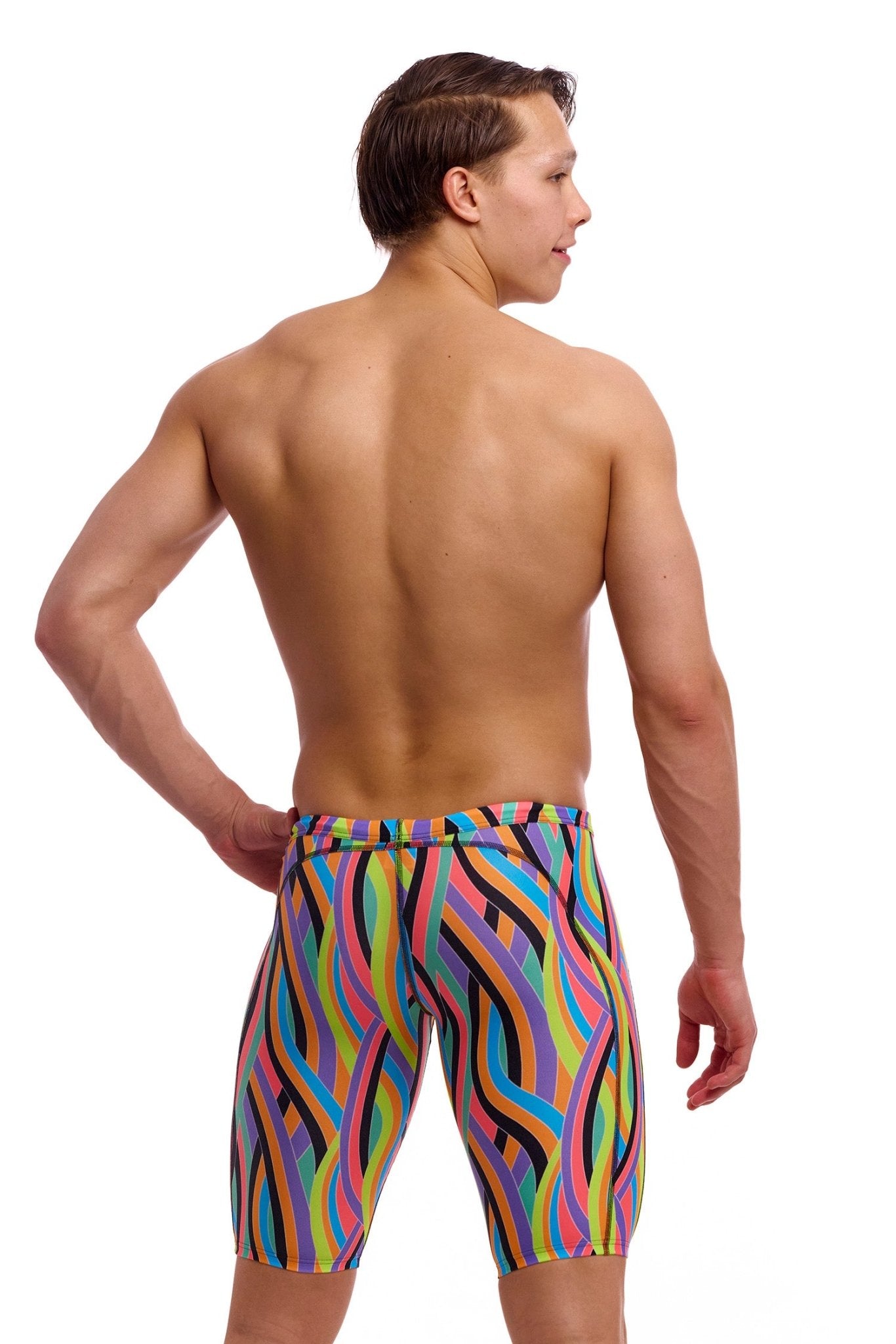 FUNKY TRUNKS MENS CURL CURL TRAINING JAMMER - Multicolour