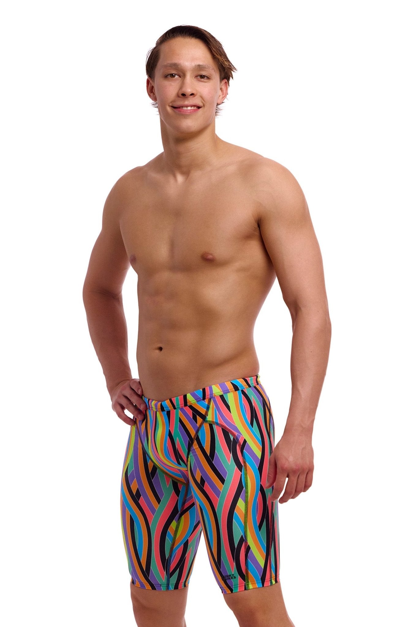 FUNKY TRUNKS MENS CURL CURL TRAINING JAMMER - Multicolour