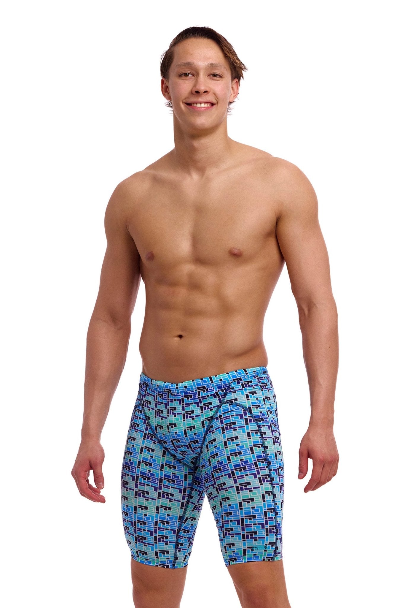 FUNKY TRUNKS MENS JACK STACK TRAINING JAMMER - Blue