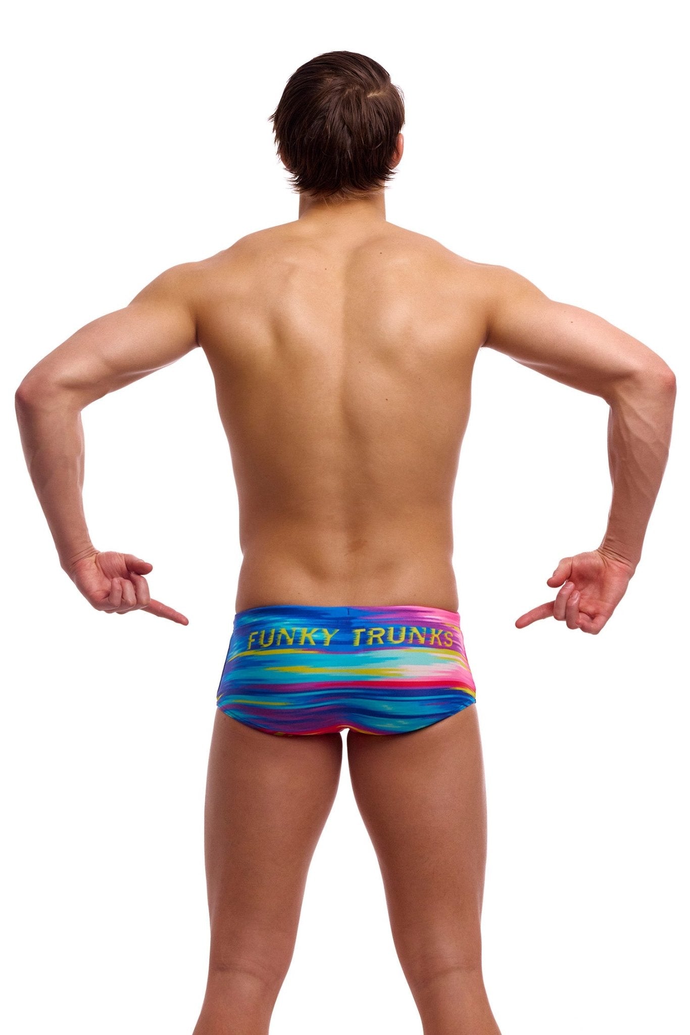 FUNKY TRUNKS MENS LOST OCEAN SIDEWINDER TRUNKS - Multicolour