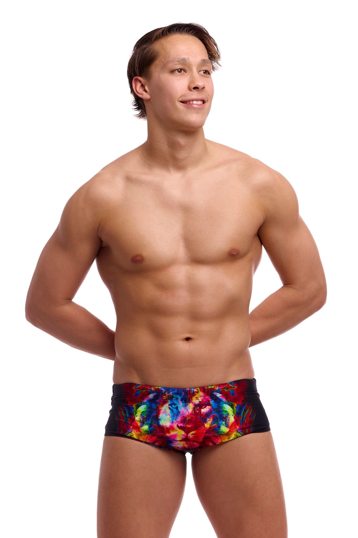 FUNKY TRUNKS MENS PRIDE ALIVE SIDEWINDER TRUNKS - Multicolour
