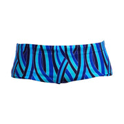 FUNKY TRUNKS MENS SNORK CITY SIDEWINDER TRUNKS - Blue