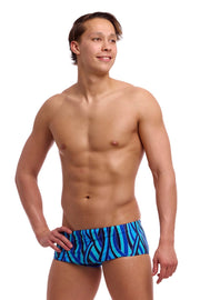 FUNKY TRUNKS MENS SNORK CITY SIDEWINDER TRUNKS - Blue