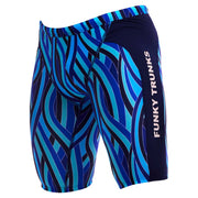 FUNKY TRUNKS MENS SNORK CITY TRAINING JAMMER - Blue