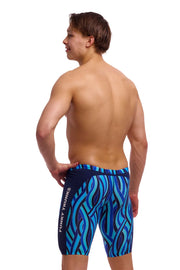 FUNKY TRUNKS MENS SNORK CITY TRAINING JAMMER - Blue
