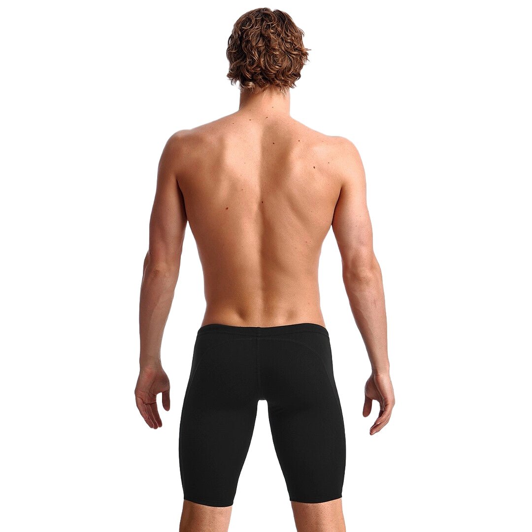FUNKY TRUNKS MENS STILL BLACK TRAINING JAMMER - Black