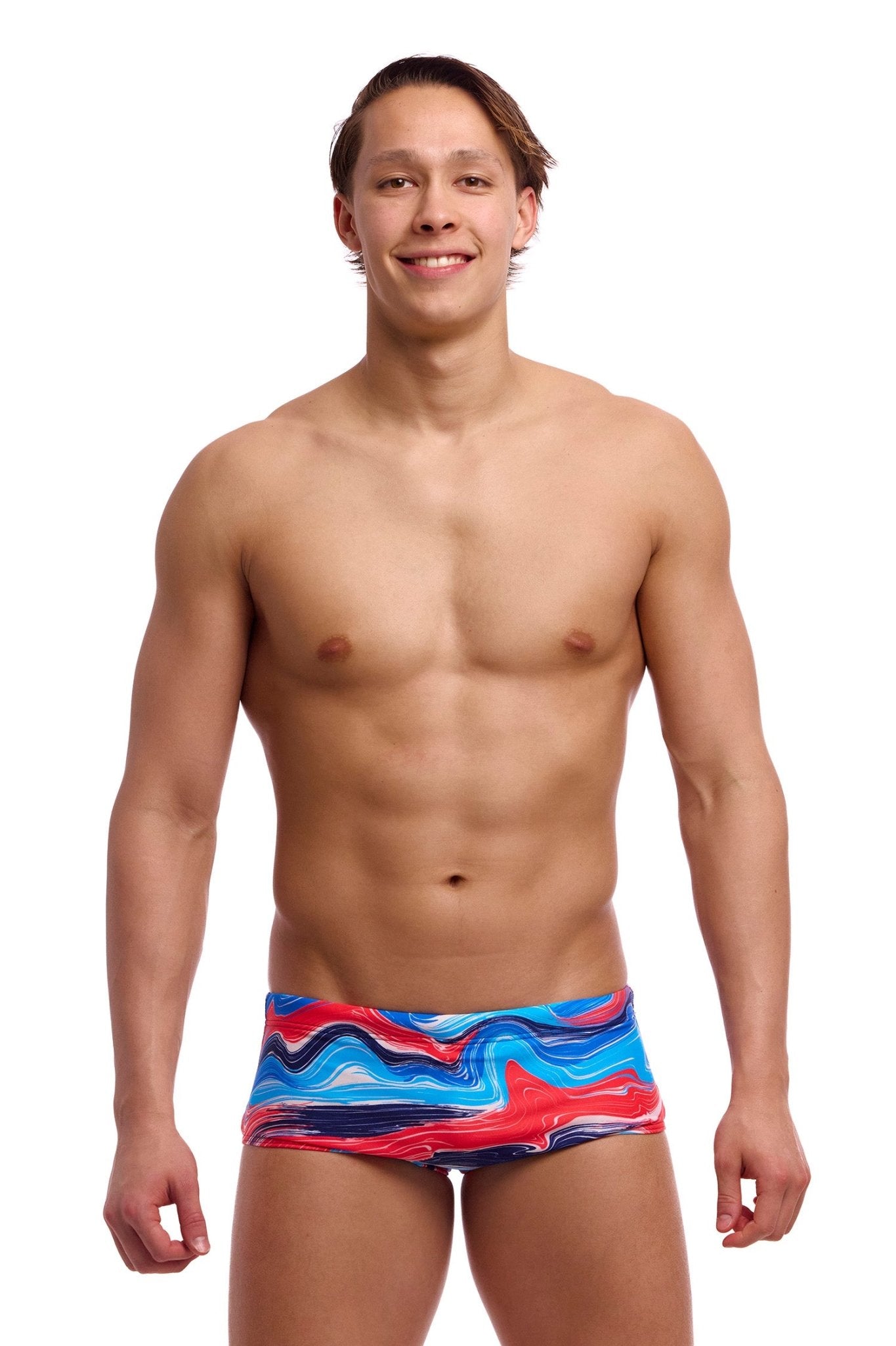 Funky Trunks Mens Wave Craze Sidewinder Trunks