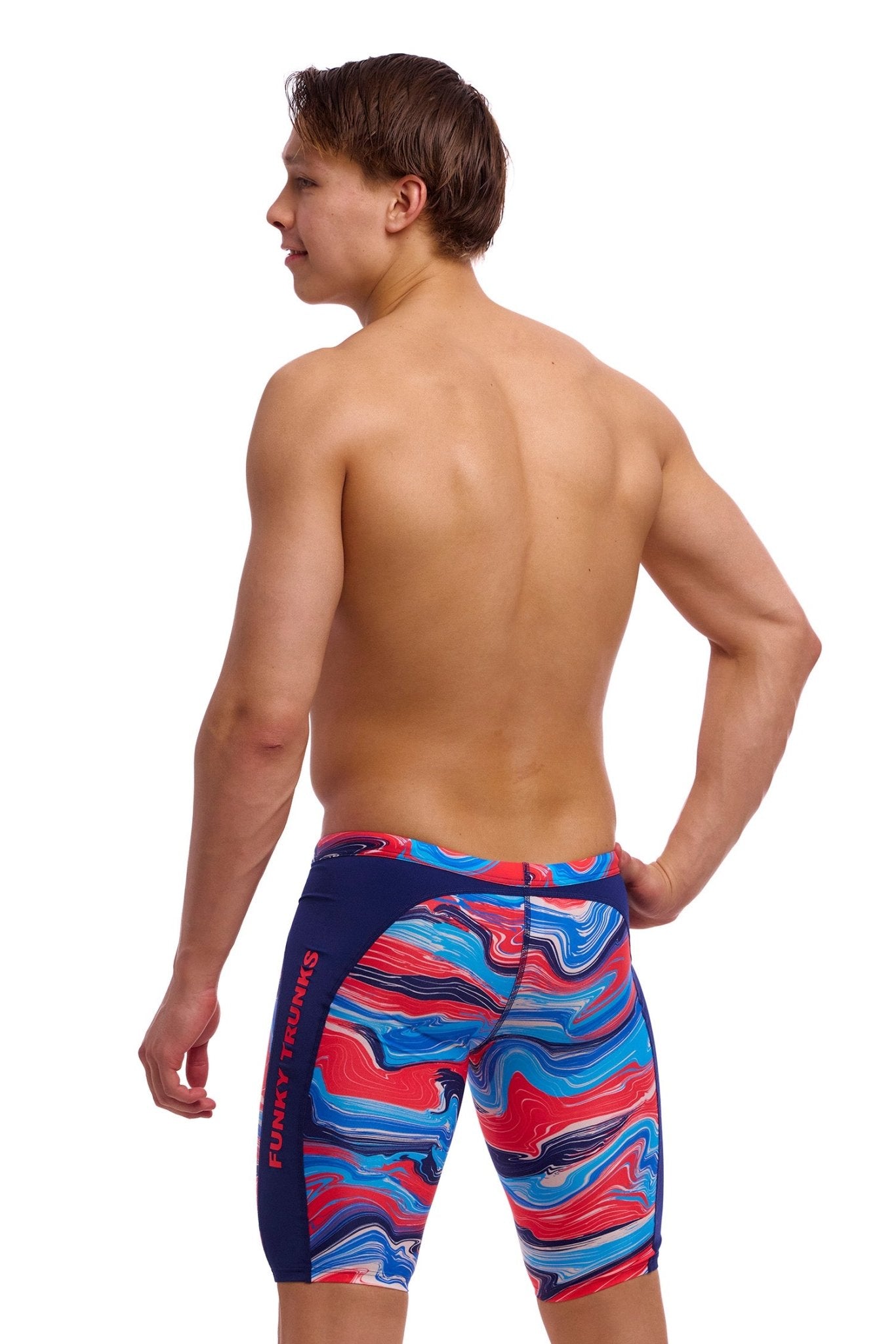 FUNKY TRUNKS MENS WAVE CRAZE TRAINING JAMMER - Multicolour