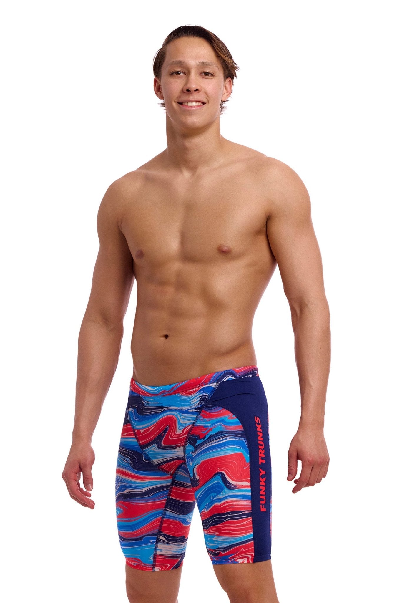 FUNKY TRUNKS MENS WAVE CRAZE TRAINING JAMMER - Multicolour