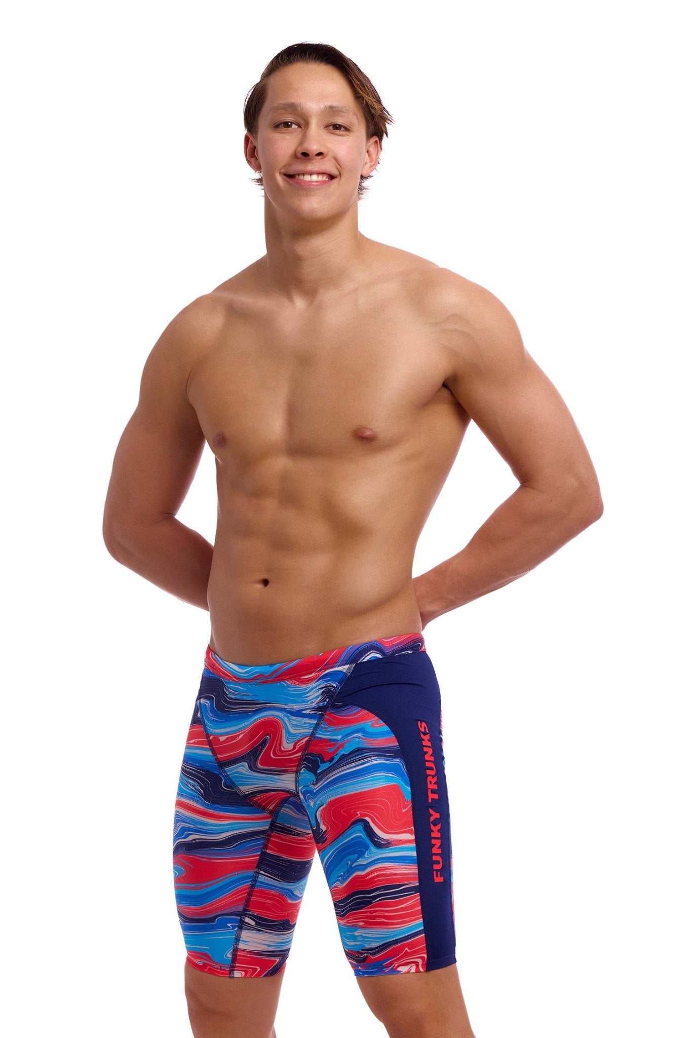 FUNKY TRUNKS MENS WAVE CRAZE TRAINING JAMMER - Multicolour